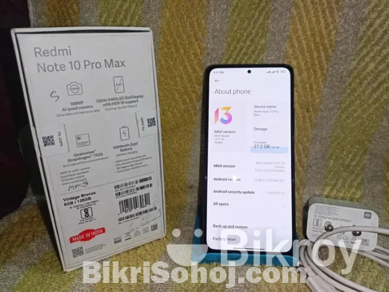 Redmi note 10 pro max